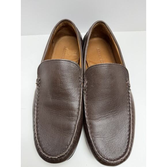 Allen Edmonds Men’s Santiago Brown Leather Slip On Loafers Size 10 main image 4